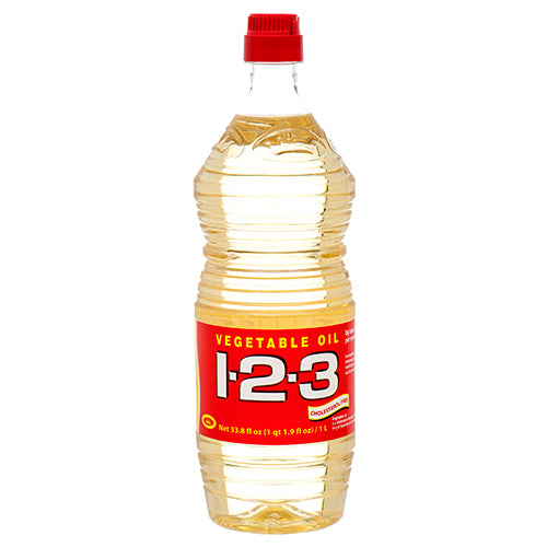 123 oil - 1 l vegetable oil -- 12 per case