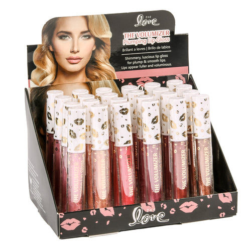 the volumizer plumping lip gloss 2nd love 555 -- 24 per box