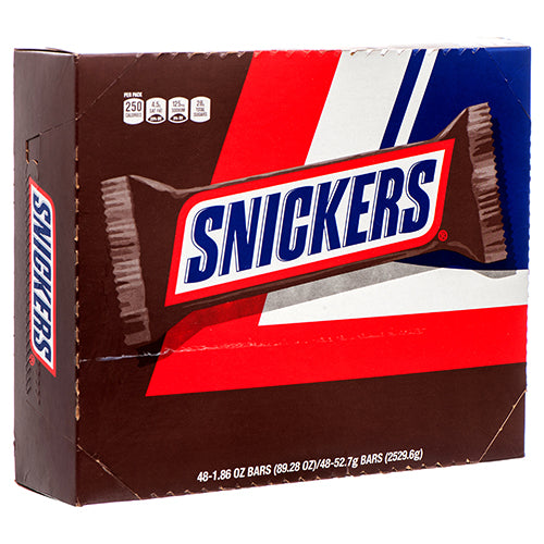 snickers bars 1.86 oz  -- 48 per box