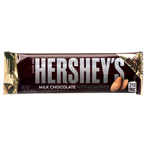 hershey's choco w/ almonds 1.45 oz  -- 36 per box