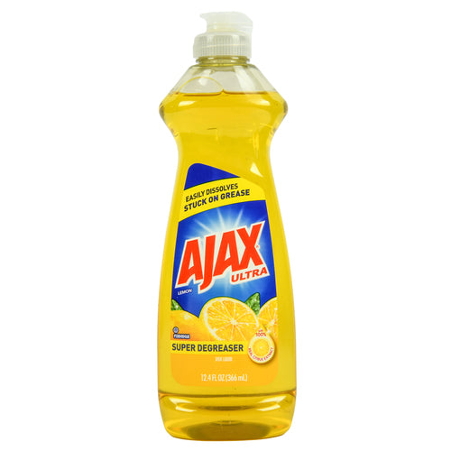 ajax dish liquid lemon 12.4 oz -- 20 per case