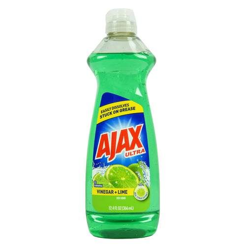 ajax dish liquid vinegar lime 12.4 oz -- 20 per case