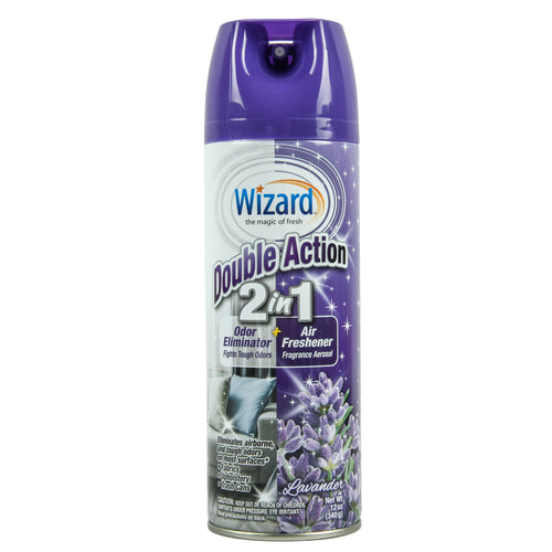 wizard double action 2in1 lavender 12 oz -- 12 per case