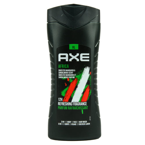 axe body wash africa 400 ml -- 12 per case
