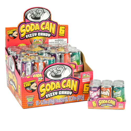 kidsmania soda can -- 12 per box