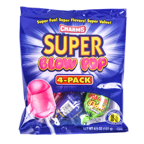 charms super blow pop 4 oz bag -- 12 per case