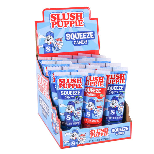 slush puppie squeeze candy 2.1 fl oz -- 12 per box