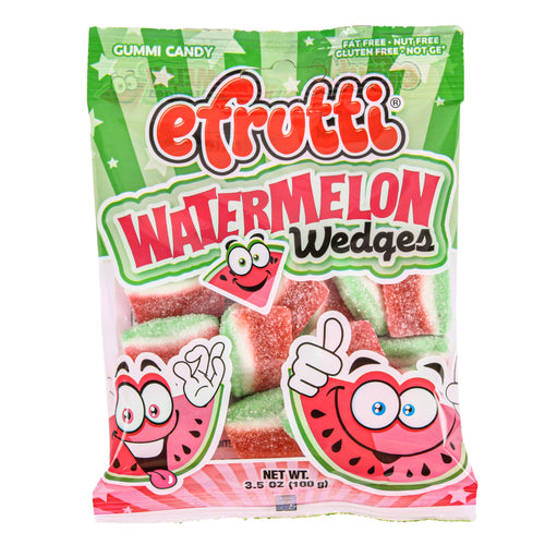 efrutti watermelon wedges bag 3.50 oz -- 12 per case