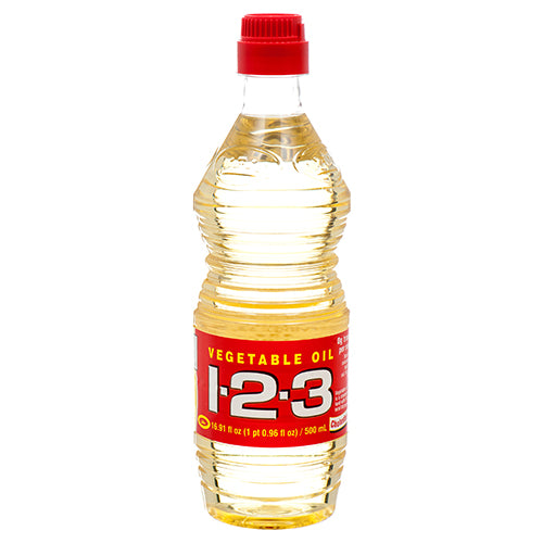 123 vegetable oil 500ml -- 24 per case