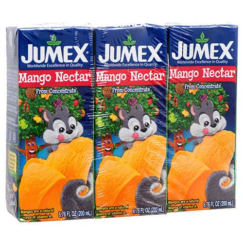 jumex mini brik - mango - 8 pack - 6.76 oz -- 8 per case