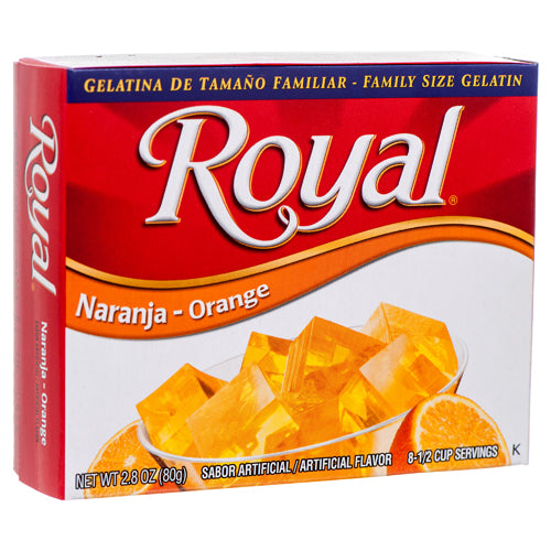 royal gelatin orange 2.8 oz -- 12 per case