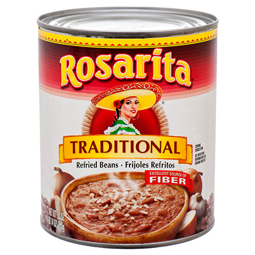 rosarita refried beans 30 oz -- 12 per case