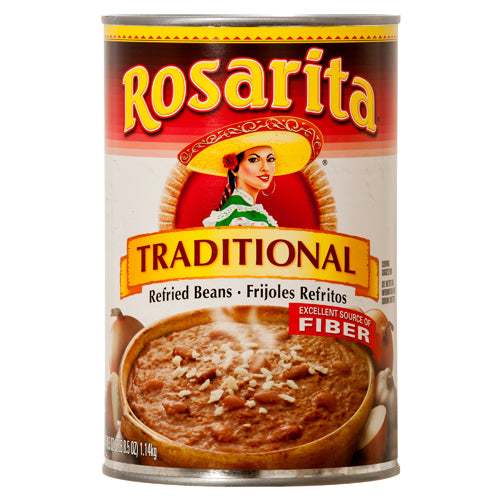 rosarita refried beans 40.5 oz - bulk -- 12 per case