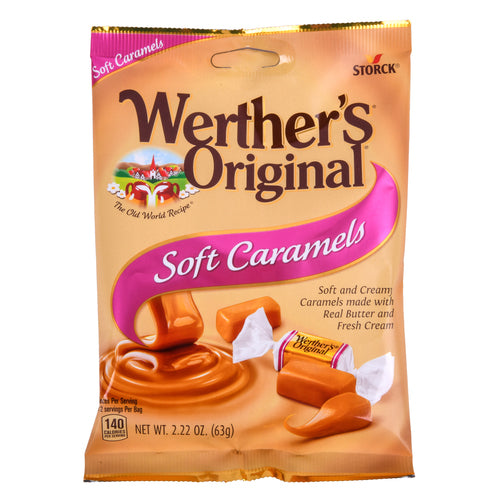 werther s soft caramel 2.22 oz -- 12 per case