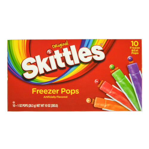 freezer pops skittles 1 oz 10 ct -- 12 per case