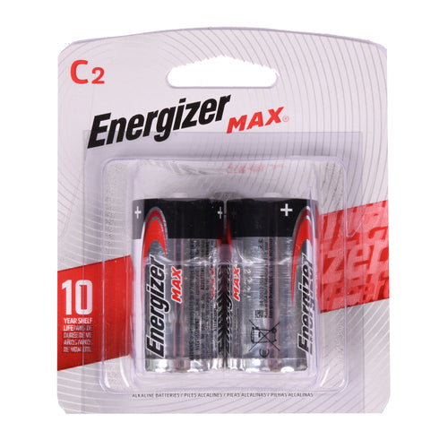 energizer battery c-2pk -- 12 per case