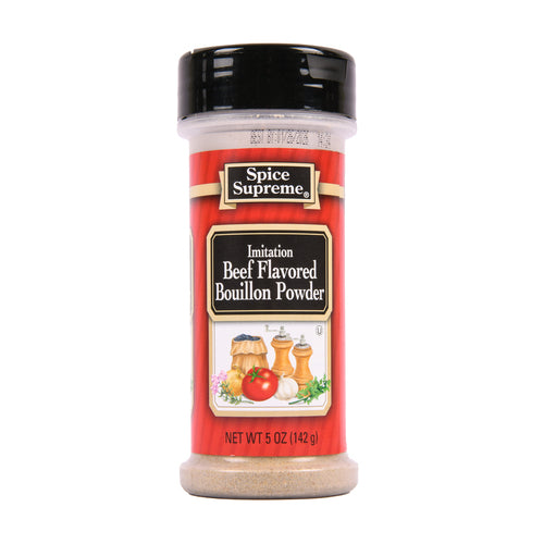 spice supreme beef flavor boullion powder 12 5 oz -- 12 per case