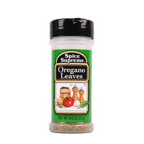 spice supreme oregano leaves 12 0.75 oz -- 12 per case