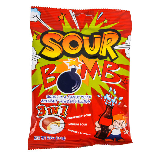 sour bomb candy cola -- 40 per case