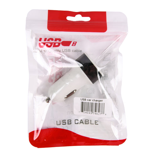 car usb adapter white -- 24 per box