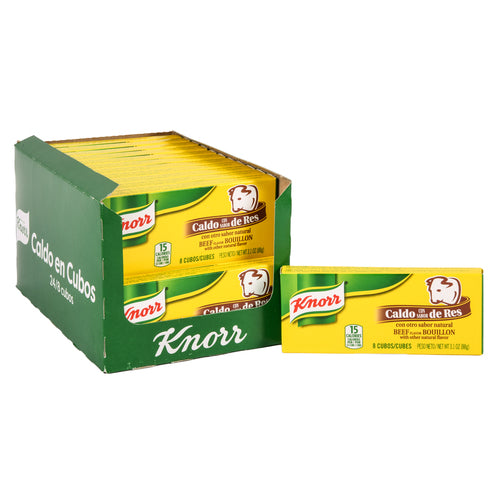 knorr cubes beef boullion 8 ct -- 24 per case