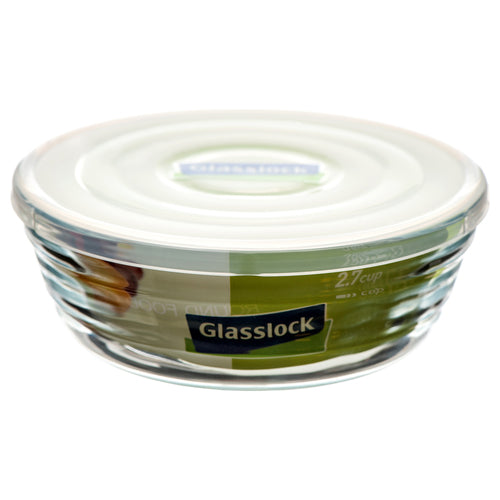 glasslock glass container round rp505 -- 12 per case