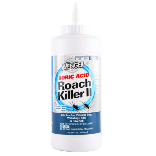 avenger boric acid roach killer 5 oz -- 12 per case