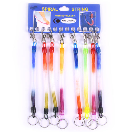 keychain key holder w string -- 12 per box