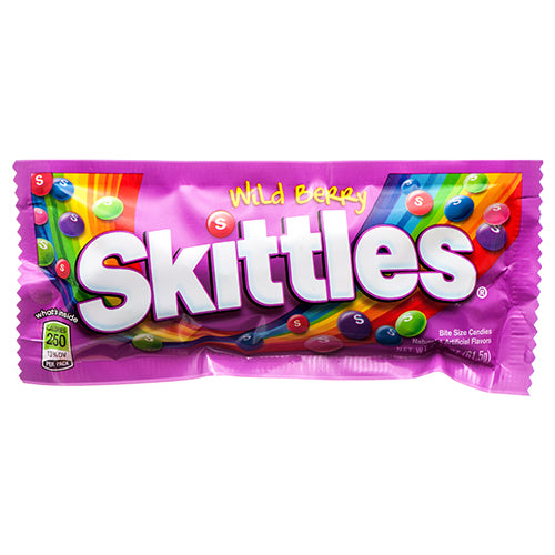 skittles wild berry candy 2.17 oz - bulk  -- 36 per box