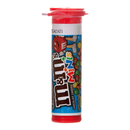 m&m milk minis tubes - 1.08 oz  -- 24 per box