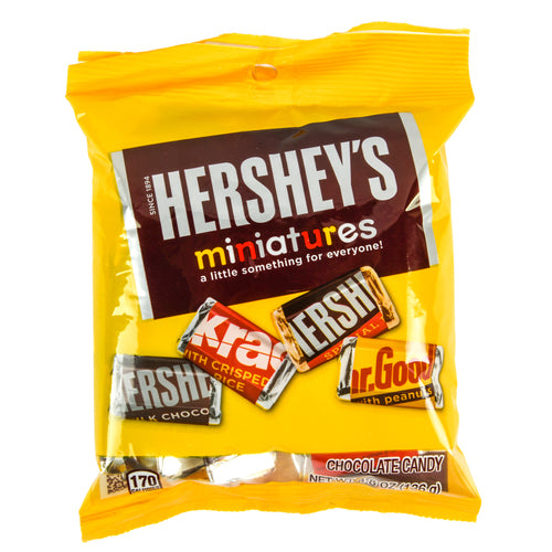 hershey s 4.8 oz peg miniatures -- 12 per case