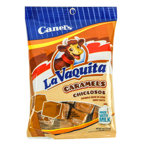 canel s peg vaquita caramels chiclosos 4z -- 12 per case