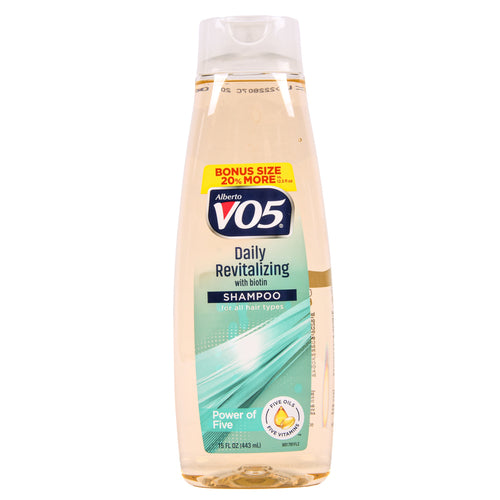 vo5 shampoo daily revitalizing 15 oz -- 6 per case