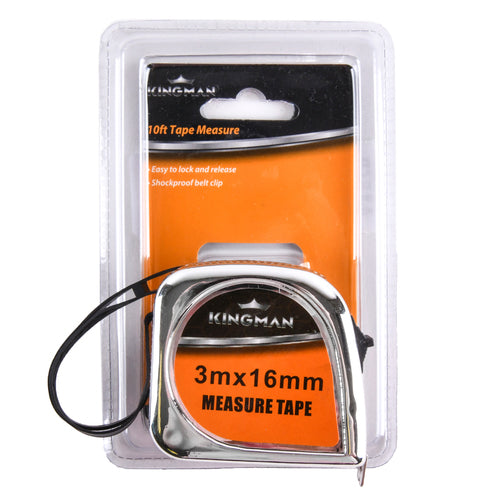 kingman tape measure 3m x 16mm -- 24 per box