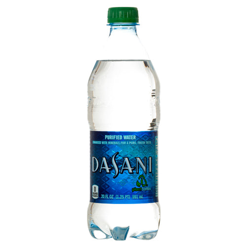 dasani water - 20 oz -- 24 per case