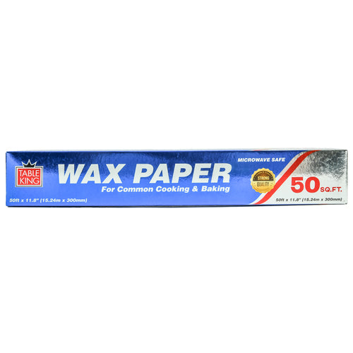 table king wax paper 50 sq ft -- 24 per case