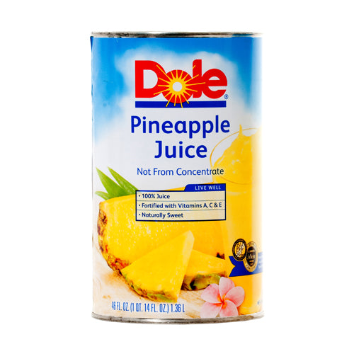 dole pineapple juice 46 oz -  -- 12 per case