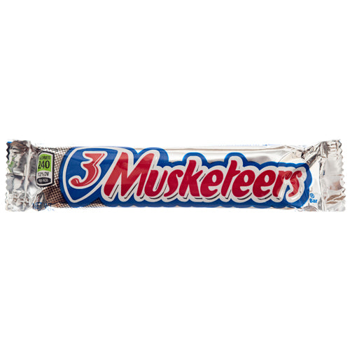 3 musketeers bars - 1.92 oz  - bulk -- 36 per box