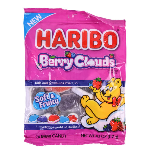 haribo berry clouds 3.1 oz -- 12 per case