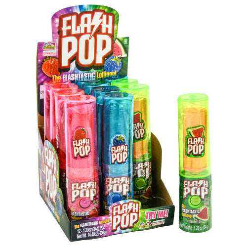 kidsmania flash pop -- 12 per box