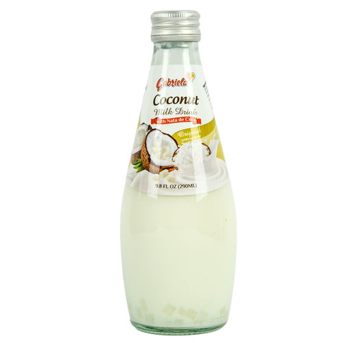 gabriela coconut milk w nata de coco original 290ml -- 24 per case