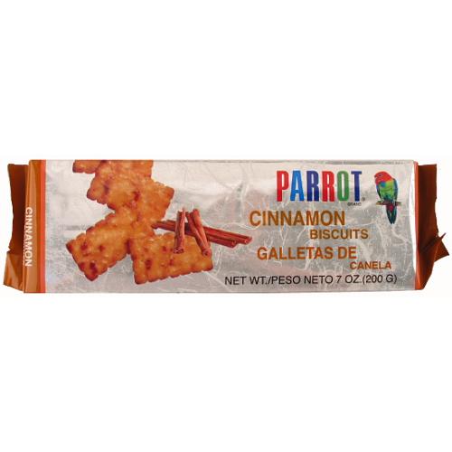 parrot biscuit - cinnamon - 7 oz -- 24 per case