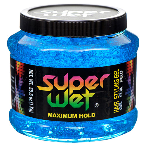 superwet hair gel - 35.3 oz blue -- 6 per case