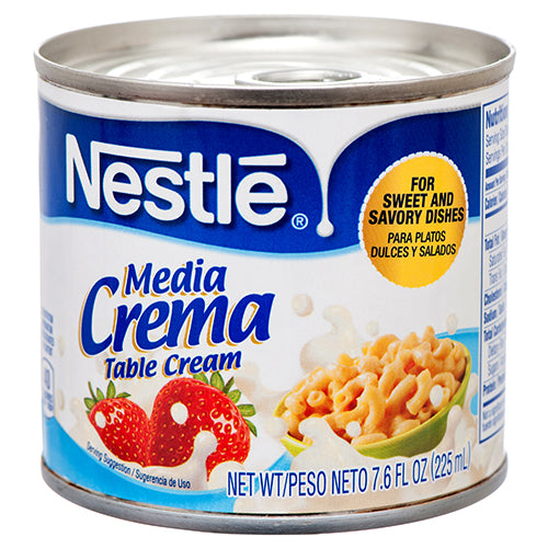 nestle media crema 7.6z - bulk  -- 24 per case