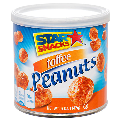 star snacks toffee peanuts - 5 oz -- 24 per case