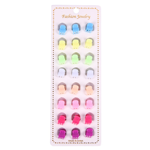 hair jaw clip 24pc asst color -- 12 per box