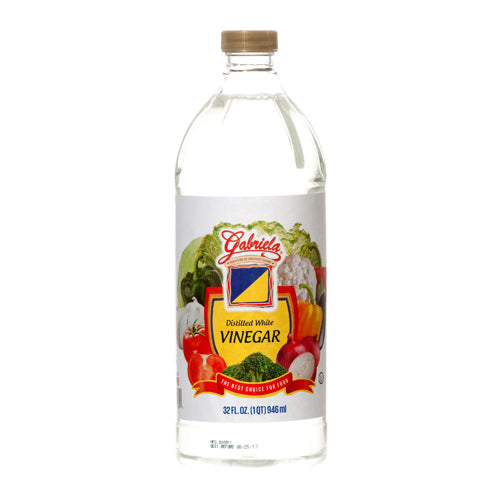 gabriela distilled white vinegar 32 oz -- 12 per case