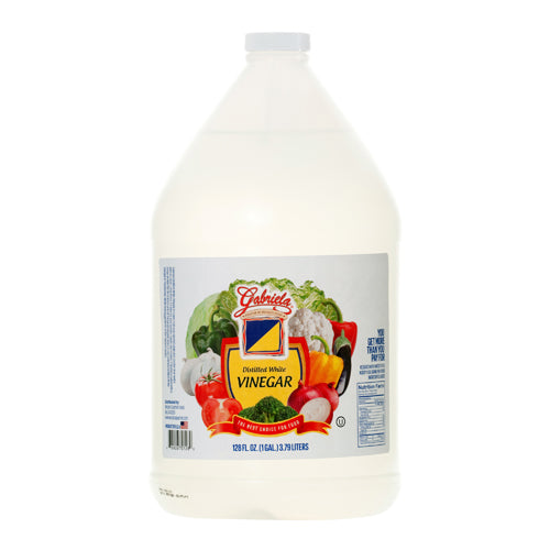 gabriela distilled white vinegar - 128 oz -- 4 per case