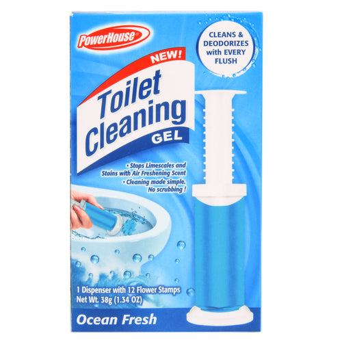 p h toilet cleaning gel kit ocean fresh 1.34 oz. -- 12 per case