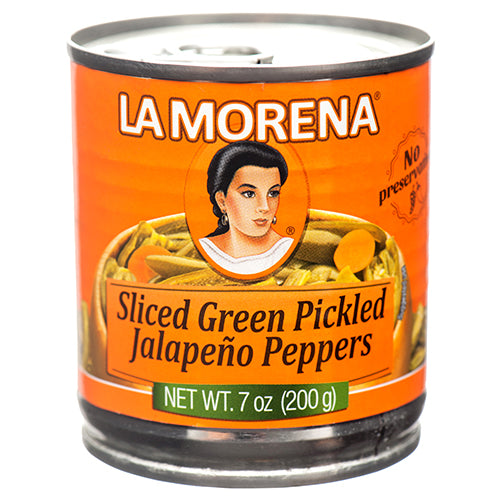 la morena sliced jalapeños - 7 oz -- 24 per case